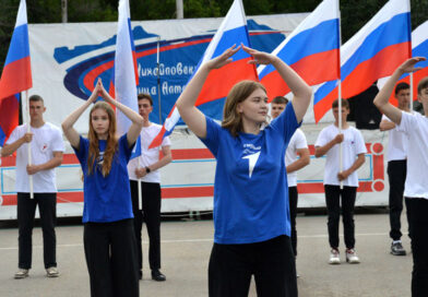 Порядка 170 жителей Михайловского района приняли участие в легкоатлетическом забеге,посвящённом Дню России