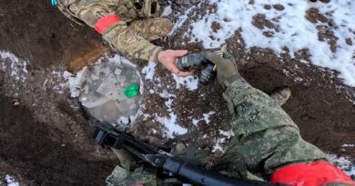Химические гранаты вновь обнаружили на украинских позициях